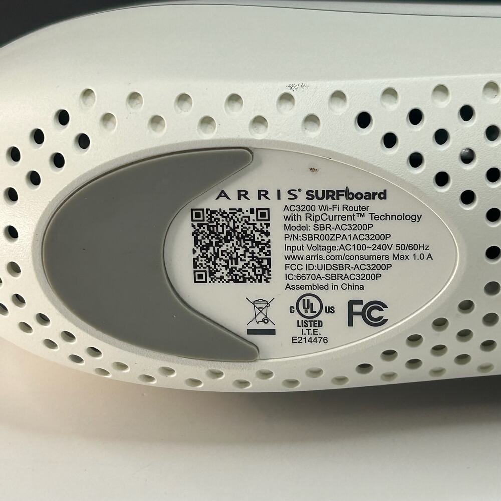 ARRIS SURFboard AC3200 WiFi Router SBR-AC3200P Tested Working With Power Cable - Picture 8 of 10